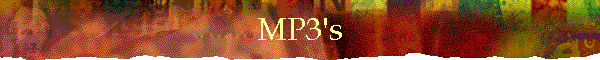 MP3's